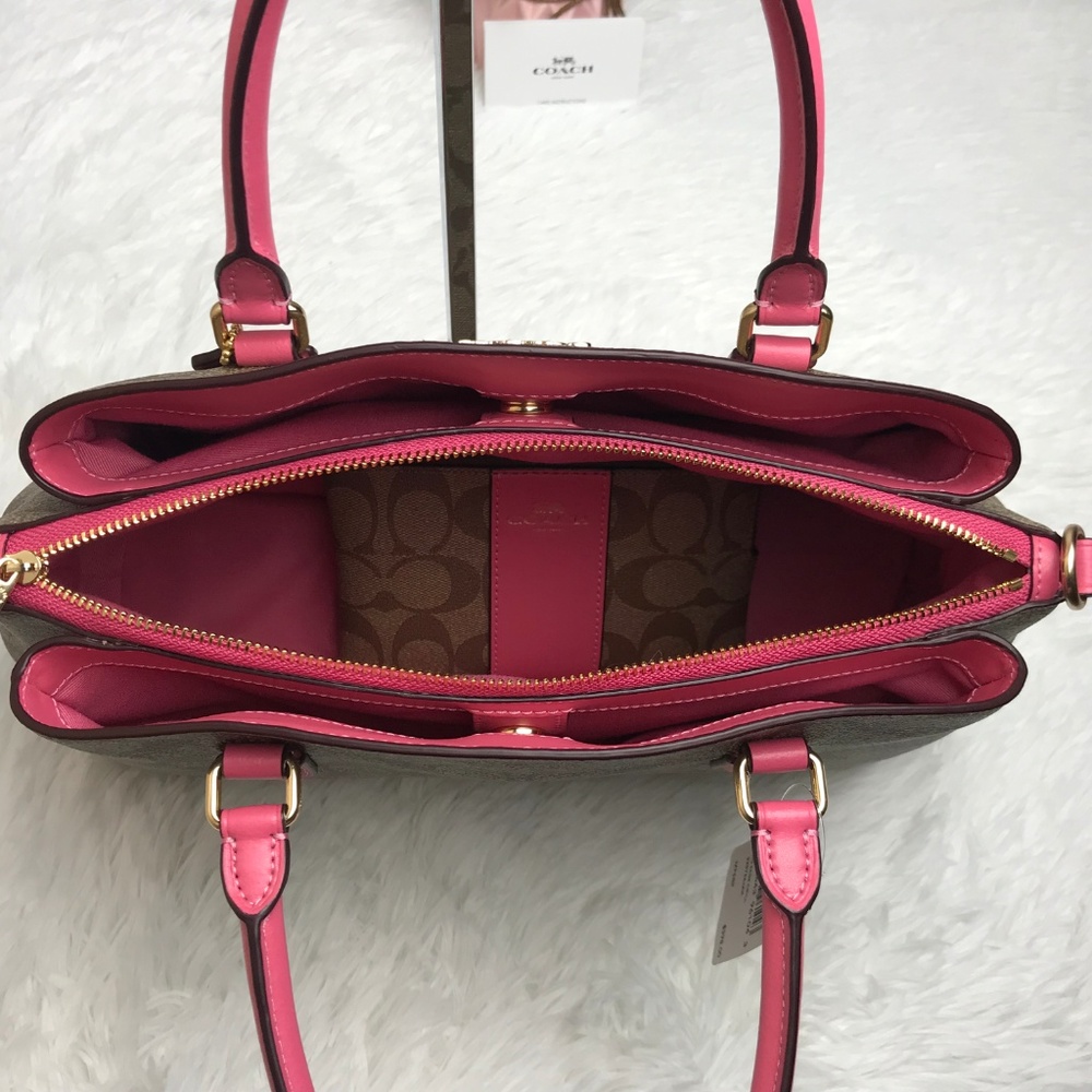 👜COACH SET🌺SAGE CARRYALL& WRISTLET - Picture 5 of 8